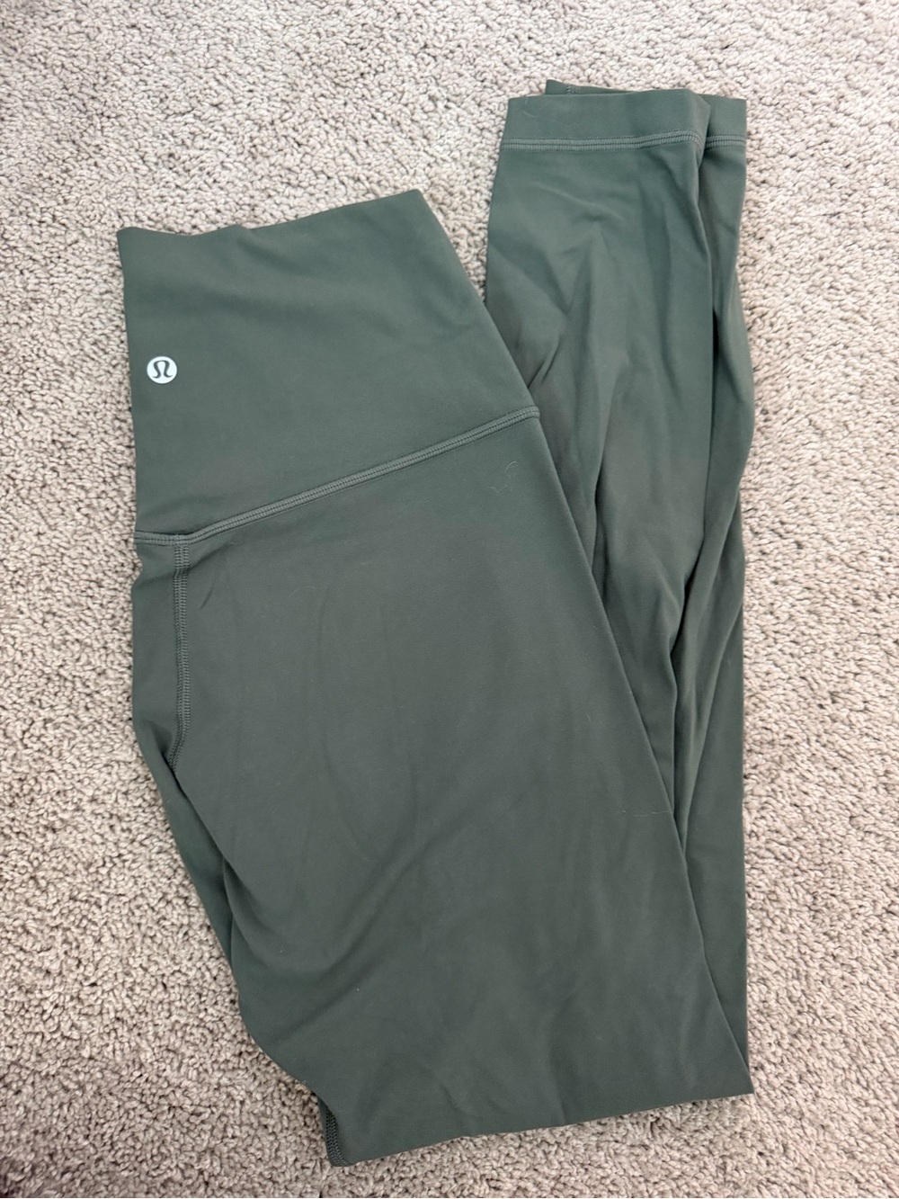 lululemon athletica Dark Olive High-Rise Leggings
